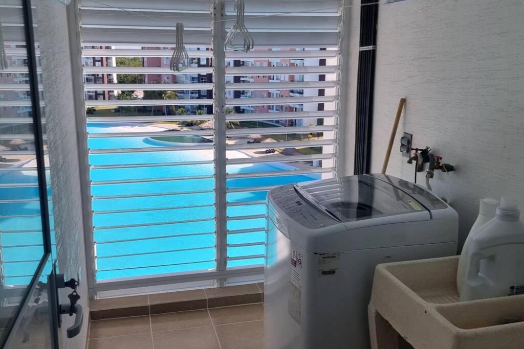 Departamento Con Laguna Artificial Κανκούν Εξωτερικό φωτογραφία