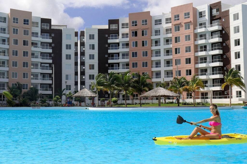 Departamento Con Laguna Artificial Κανκούν Εξωτερικό φωτογραφία