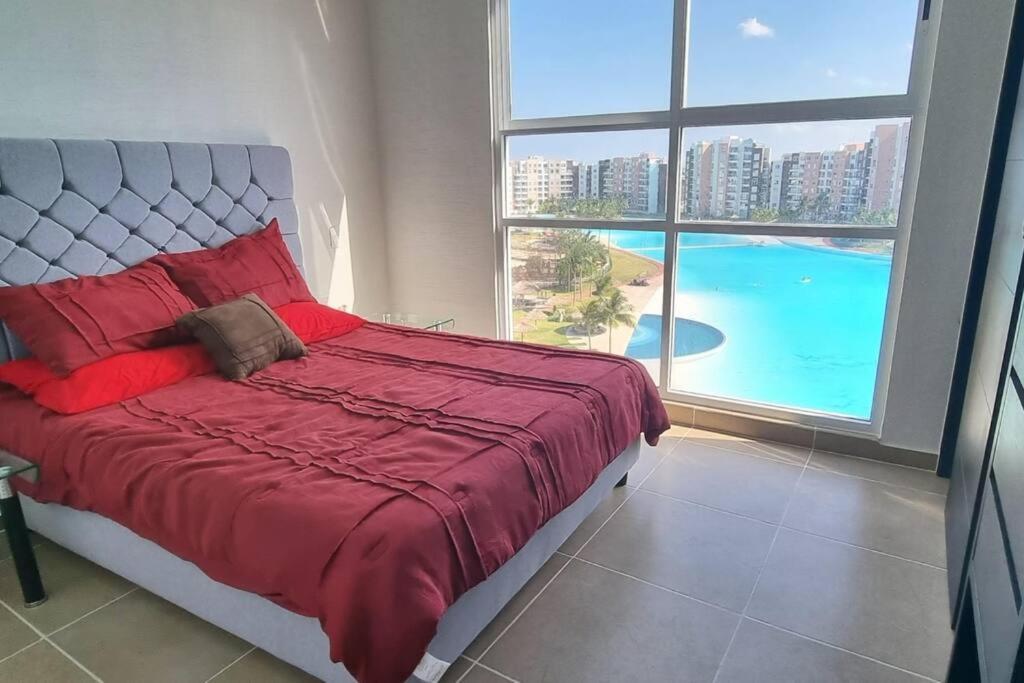 Departamento Con Laguna Artificial Κανκούν Εξωτερικό φωτογραφία