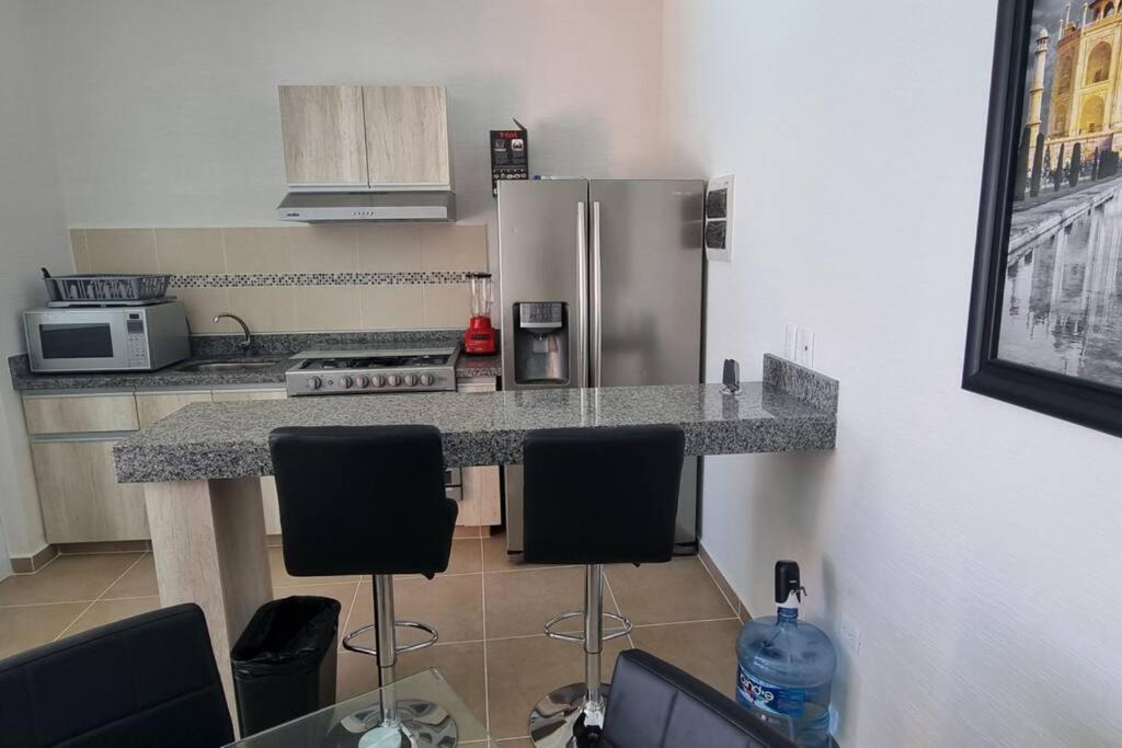 Departamento Con Laguna Artificial Κανκούν Εξωτερικό φωτογραφία